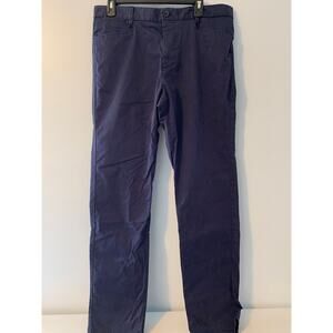 Mens Calvin Klein Chino Pants 34x34 Navy Blue